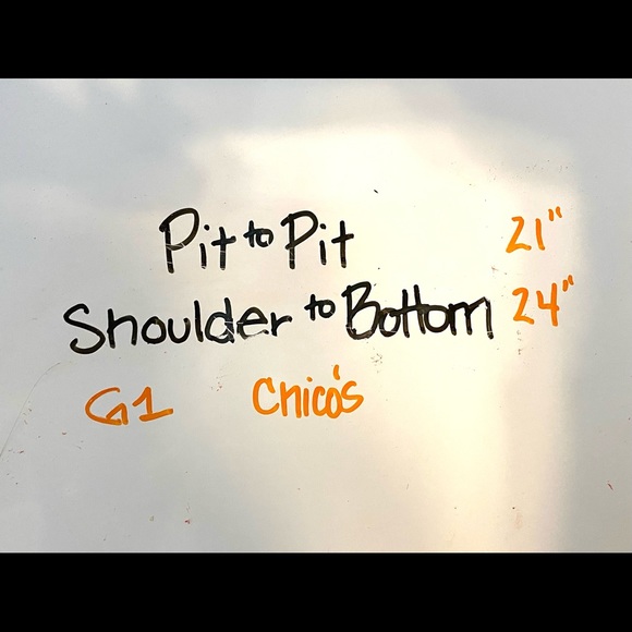 Chico’s Cardigan White Black Fringe 100% Cotton Medium - Picture 11 of 12